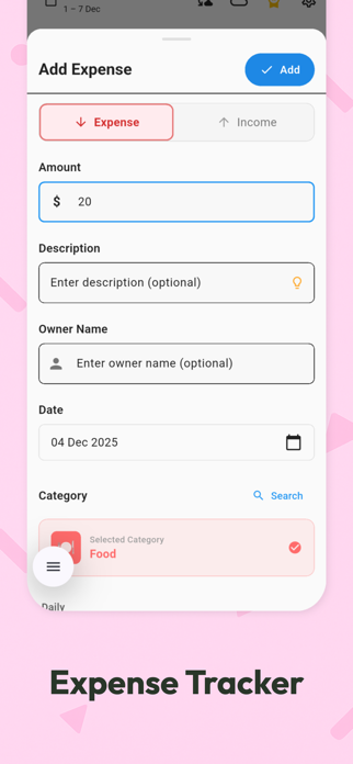 Exspendse: AI Expense Tracker Screenshot 7 of 7