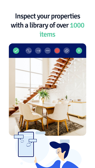 homePad App Rental inspection Screenshot