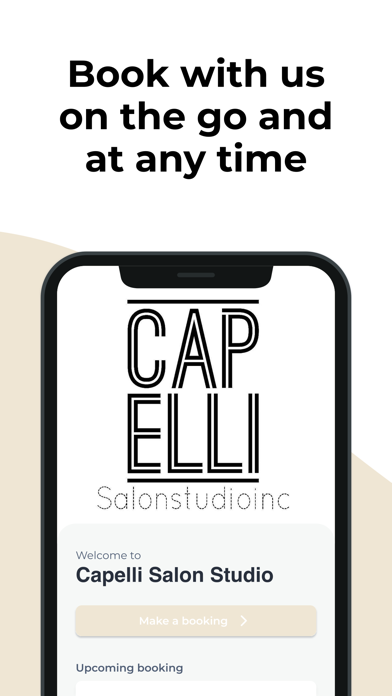 Capelli Salon Studio Screenshot