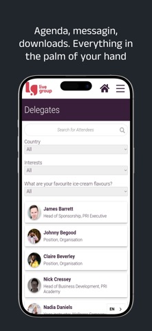 Live Group Event App Screenshot 4 of 5