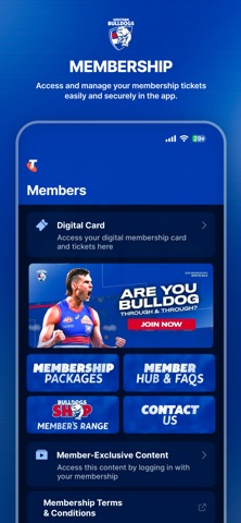 Western Bulldogs Official App screenshot