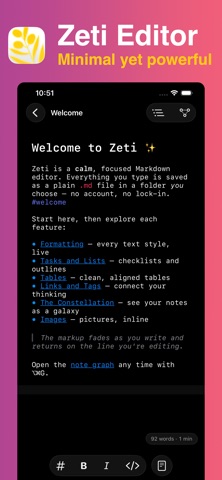 Zeti Editor Screenshot 1 of 9