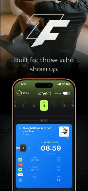 ToneFit: AI Gym Tracker screenshot 1