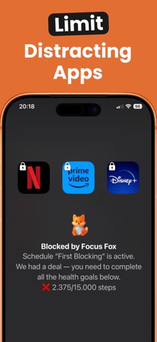 Focus Fox: Screen Time Control Screenshot 2 of 6