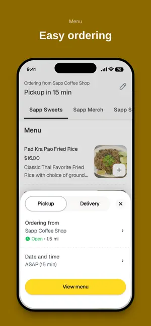 Sapp Coffee Shop Thai screenshot 3