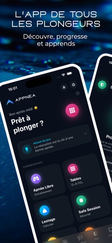 Appnea - Entraînement d'Apnée screenshot