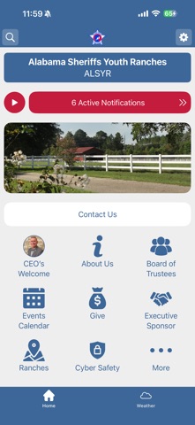 Alabama Sheriffs Youth Ranches iPhone screenshot