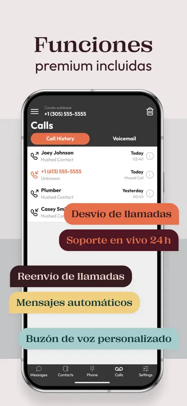 Hushed: US Second Phone Number screenshot 5 of 8