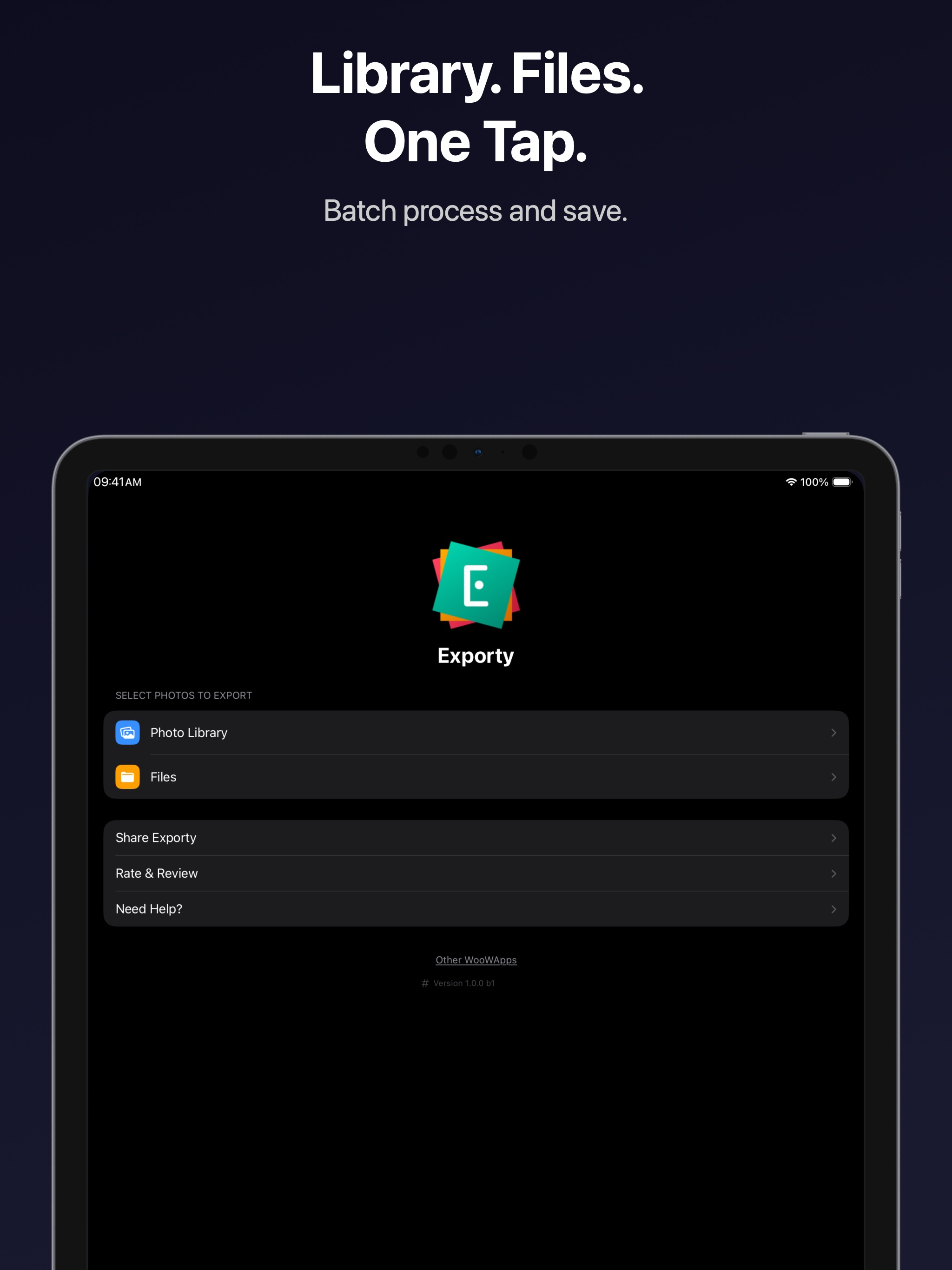 Exporty - Batch Photo Export screenshot 12