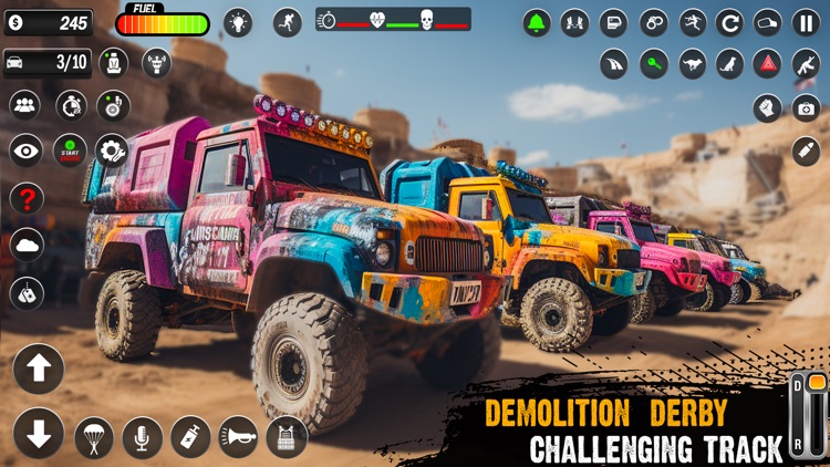 Demolition Derby Truck Games screenshot-3