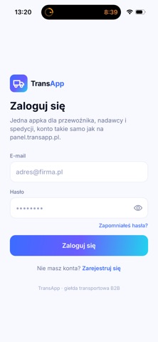 TransApp screenshot