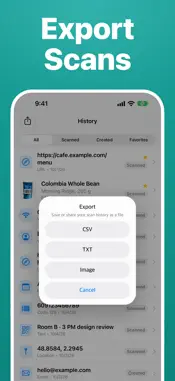 QR Code Reader · Barcode Scans screenshot 7
