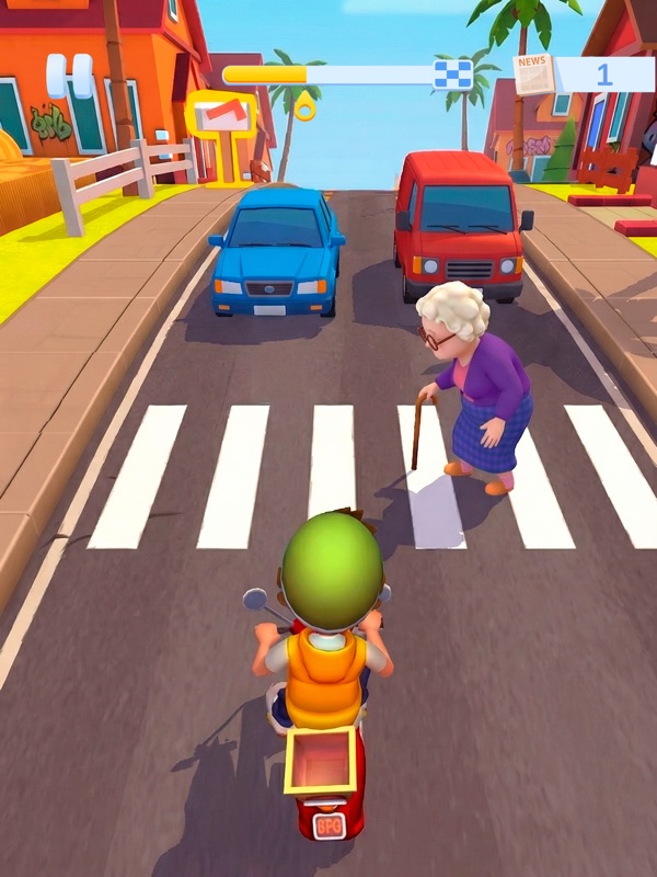 Paper Boy Race・Juego de Correr screenshot 11