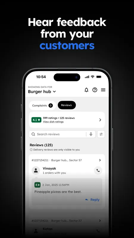 Zomato Restaurant Partner screenshot 7 of 8