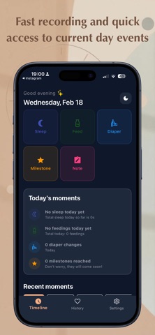 Baby Journal: Activity tracker Screenshot 2 of 6