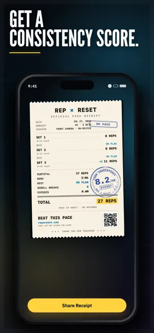 Rep x Reset: Auto Rest Timer screenshot 1