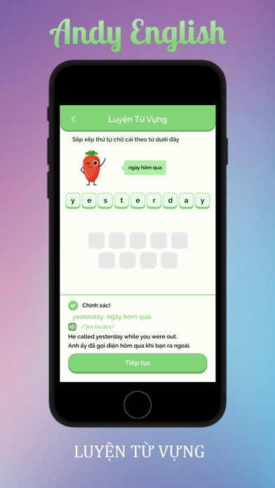 Tui Học Tiếng Anh Screenshot