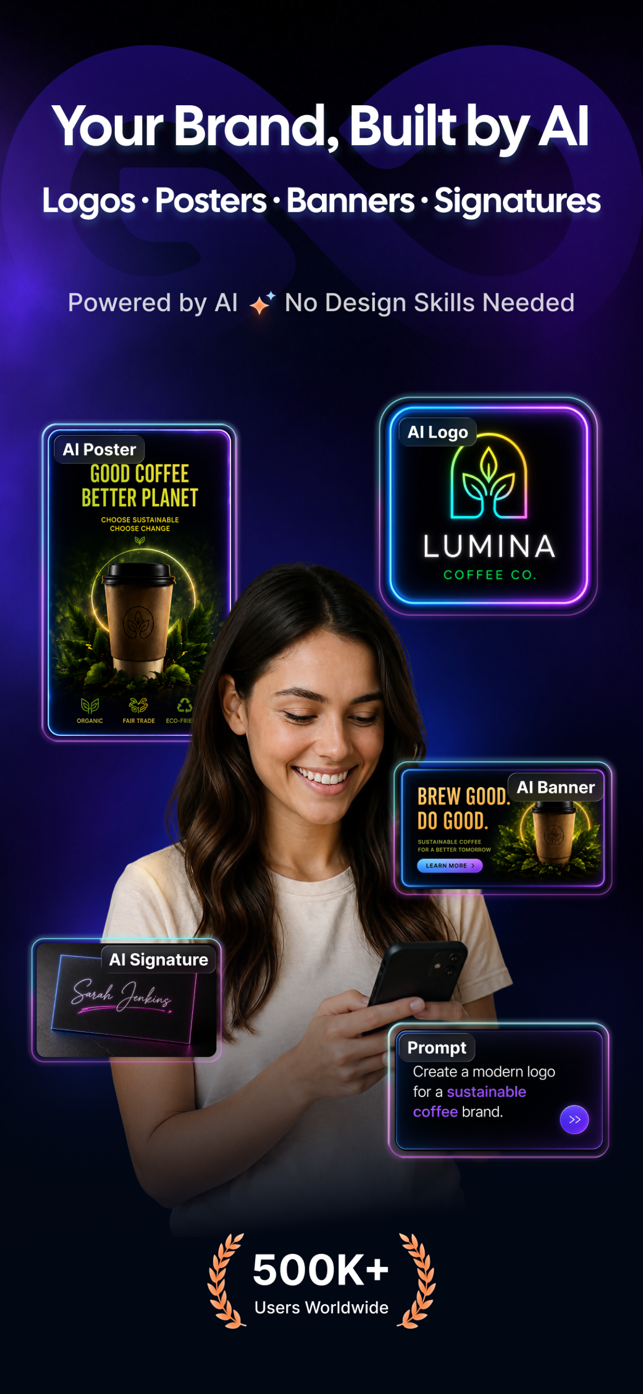 Cava AI: Logo, Poster & Banner