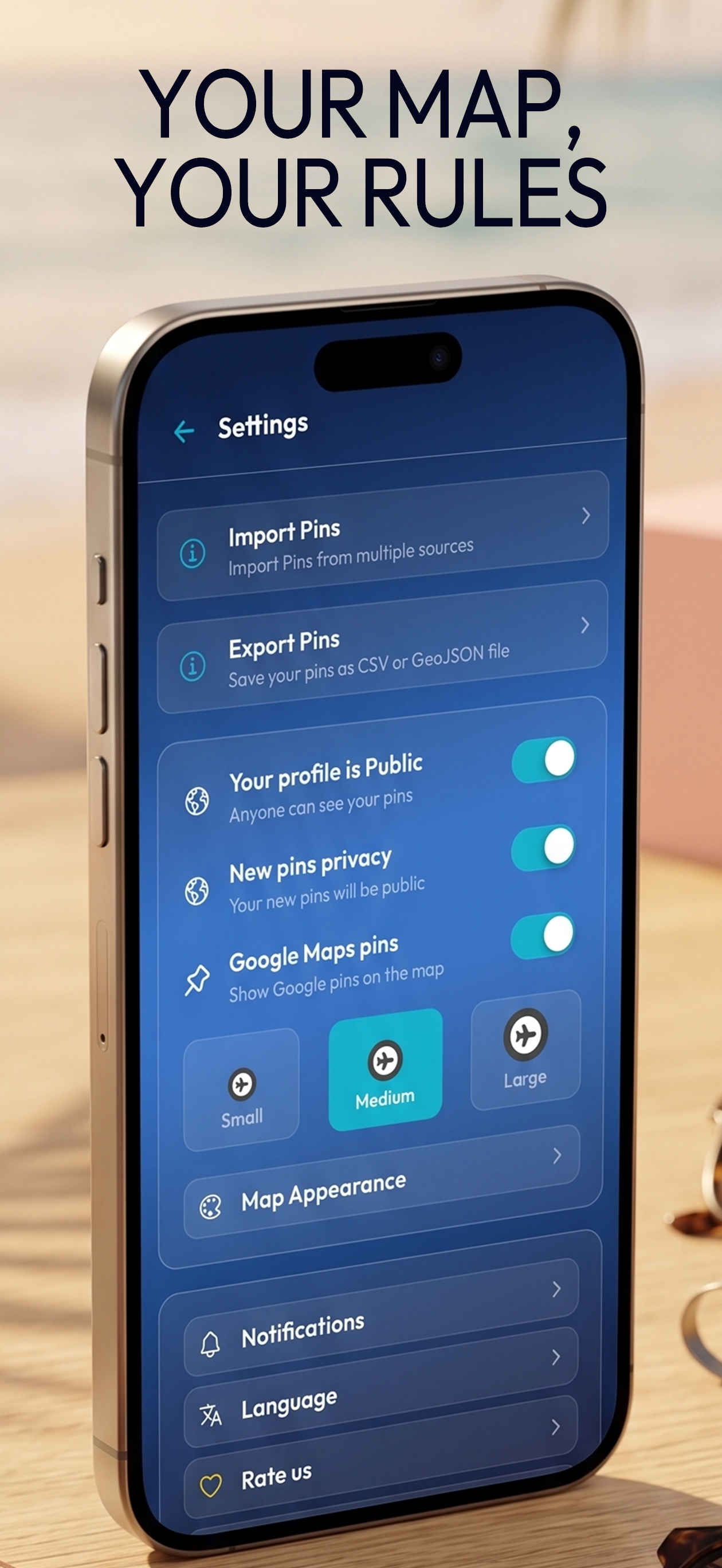 Peel The Map: Travel Tracker screenshot 8