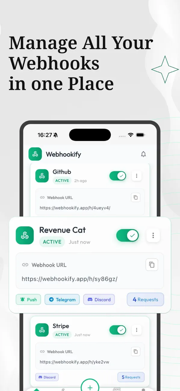 #3. Webhookify - Ai Notifications (iOS) Ved: Bibek Acharya