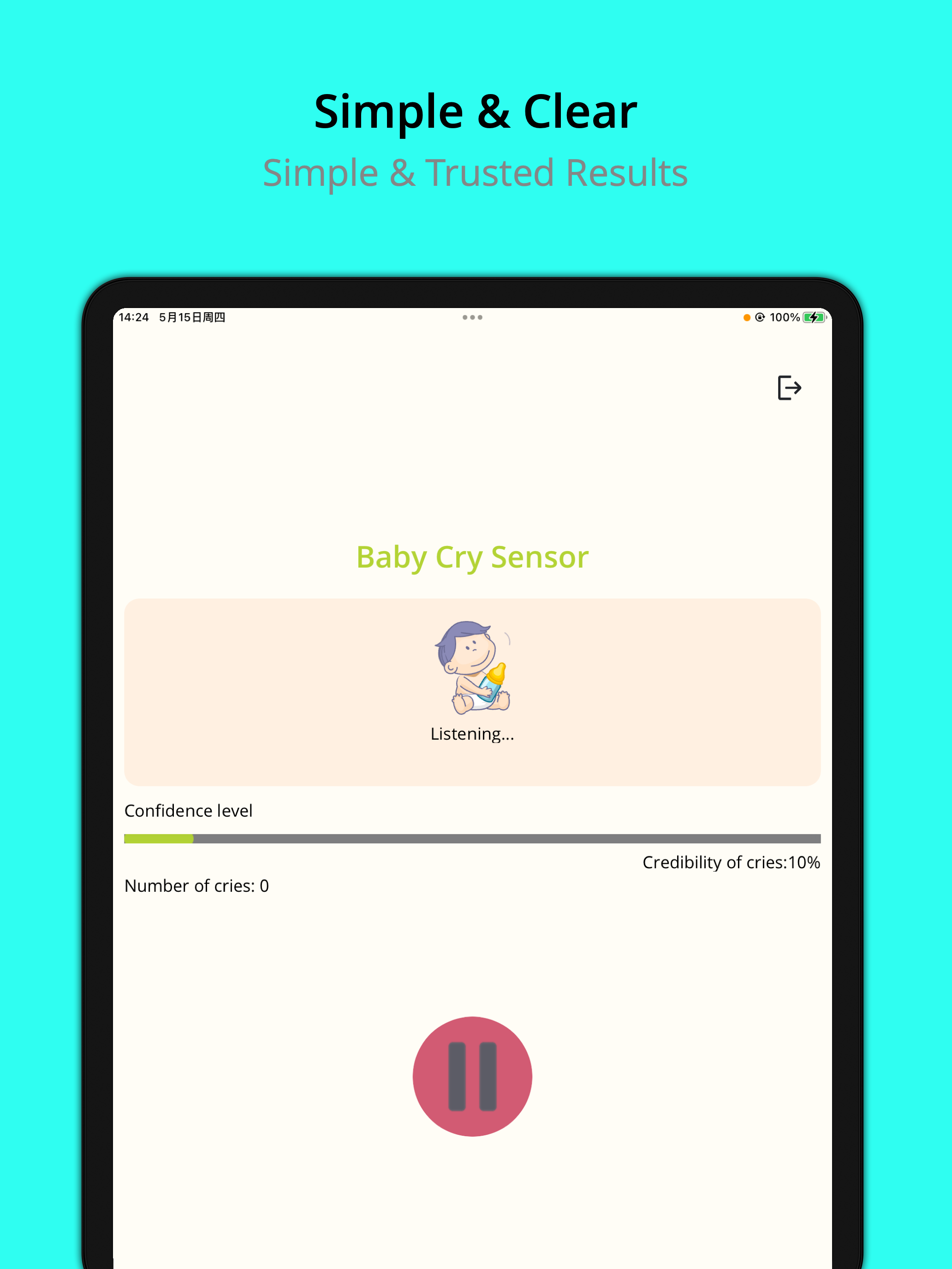 Baby Cry Sensor screenshot 4