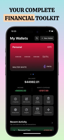 Finta : Expense and Budget screenshot