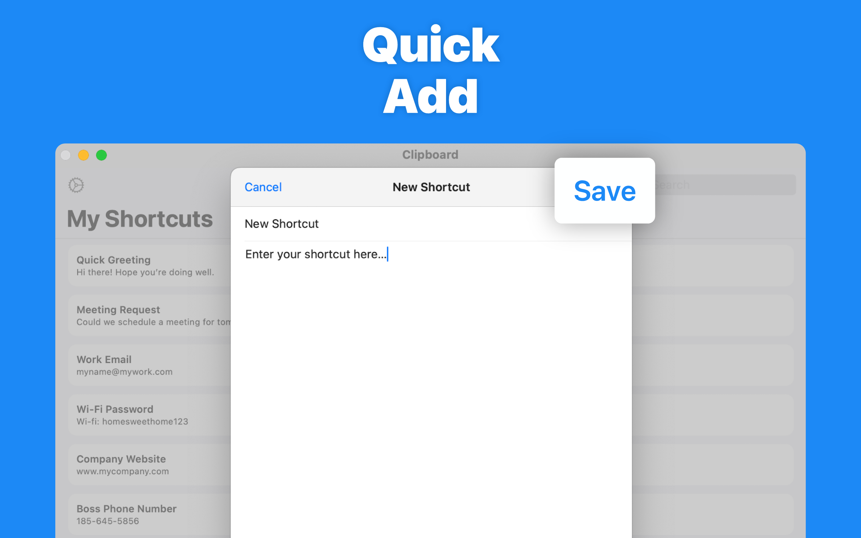 Clipboard Paste Keyboard