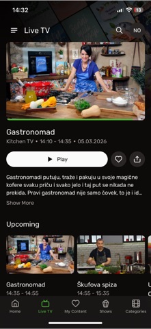 Kitchen TV GO Screenshot 2 of 6