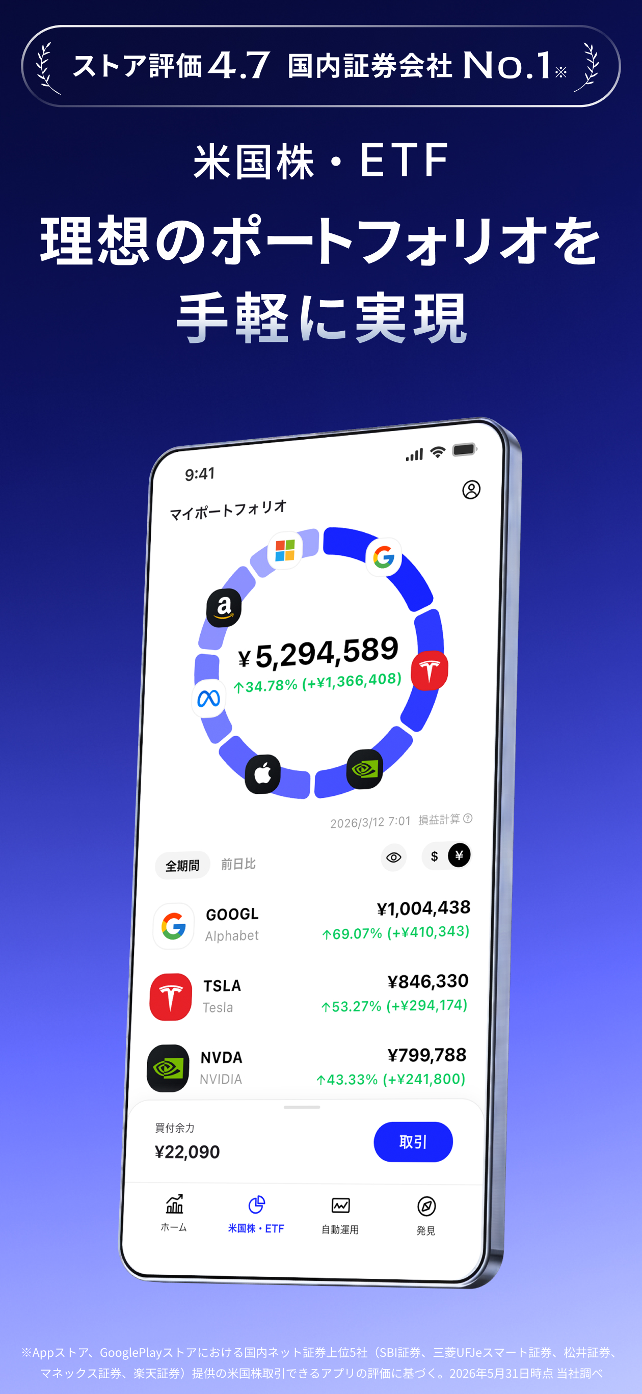 Bloomo（ブルーモ）- 世界基準の資産運用｜ブルーモ証券 screenshot 6
