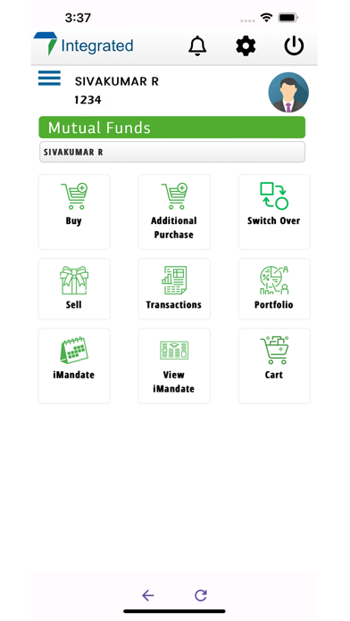 iWealth from Integrated Screenshot