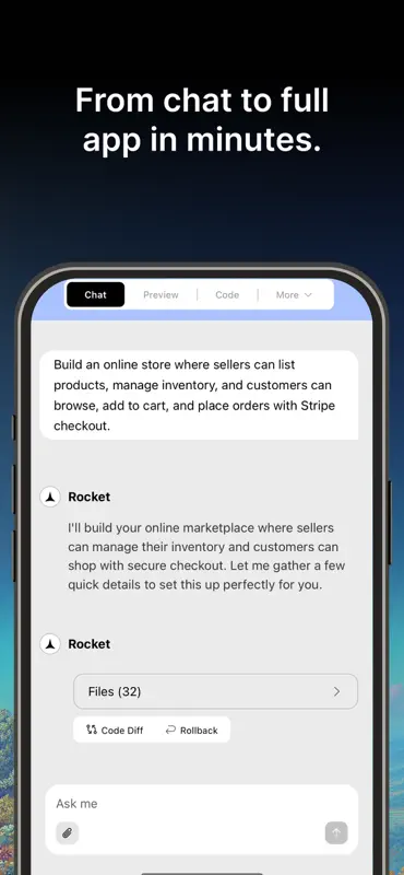 Rocket: Pocket App Studio screenshot 4 of 5