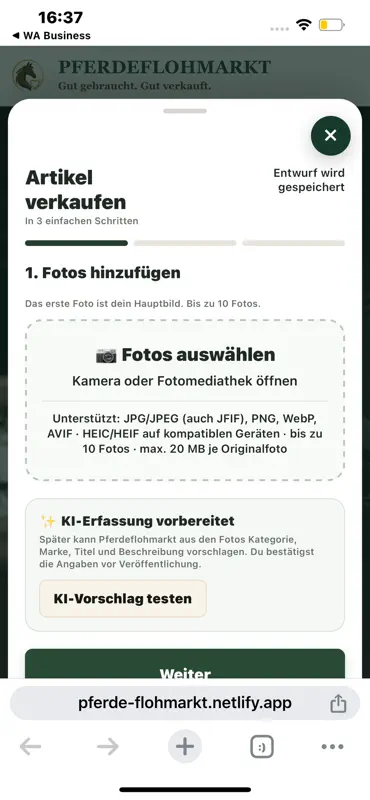 Pferdeflohmarkt screenshot 10 of 10