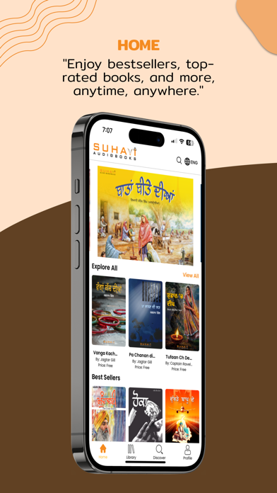 Suhavi - Punjabi Audiobooks iPhone screenshot 2 - Book app