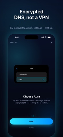 Aura: Ad Blocker & Private DNS Screenshot 8 of 10
