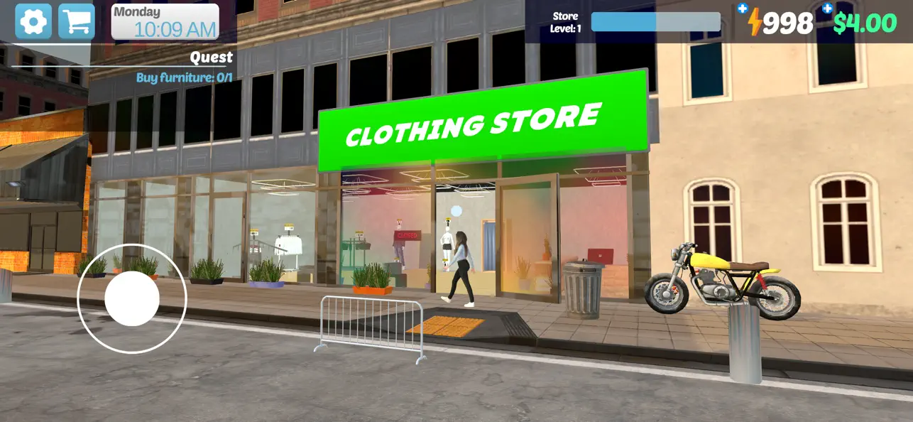 Screenshot #2 pour 3D Vêtements Magasin Jeux Sim