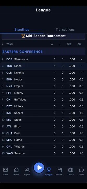 Franchise Basketball screenshot 10