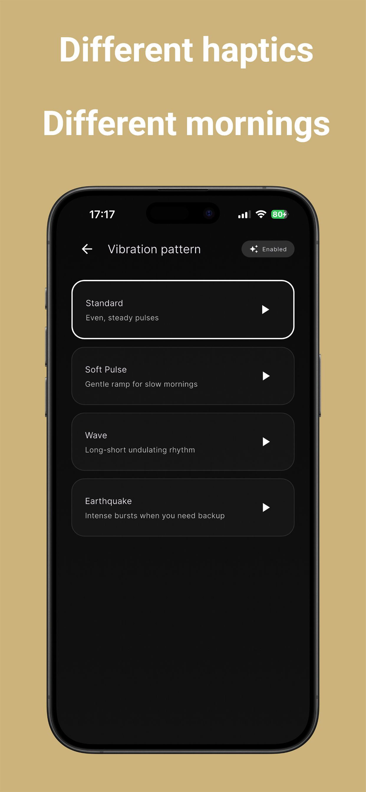 Silent Wake: Vibrate Alarm