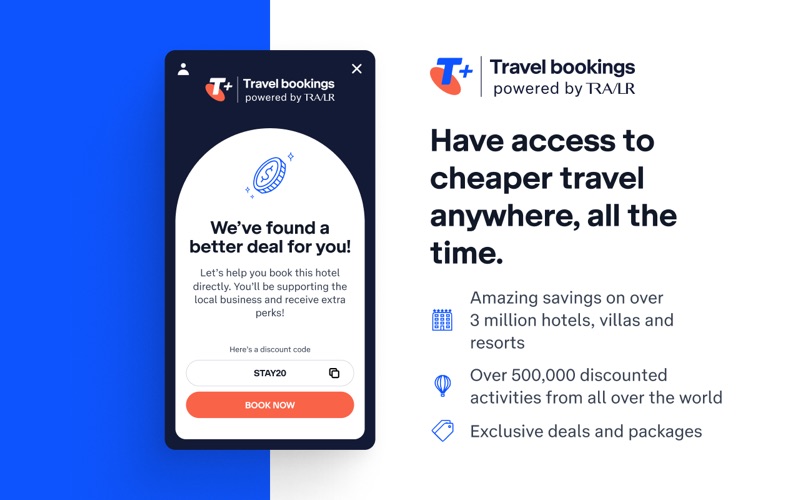 Telstra Plus Travel screenshot