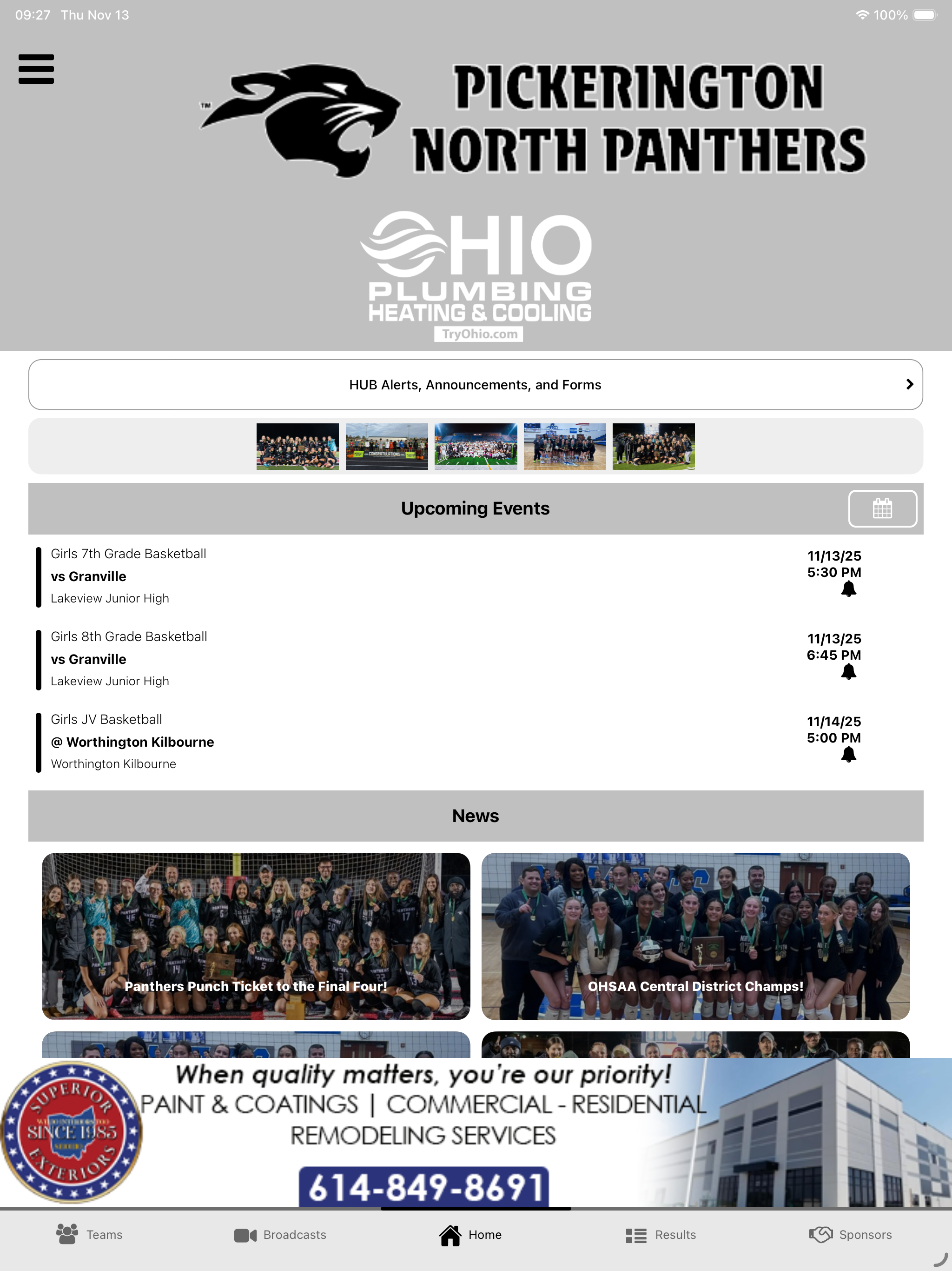 Pickerington Athletics screenshot 9