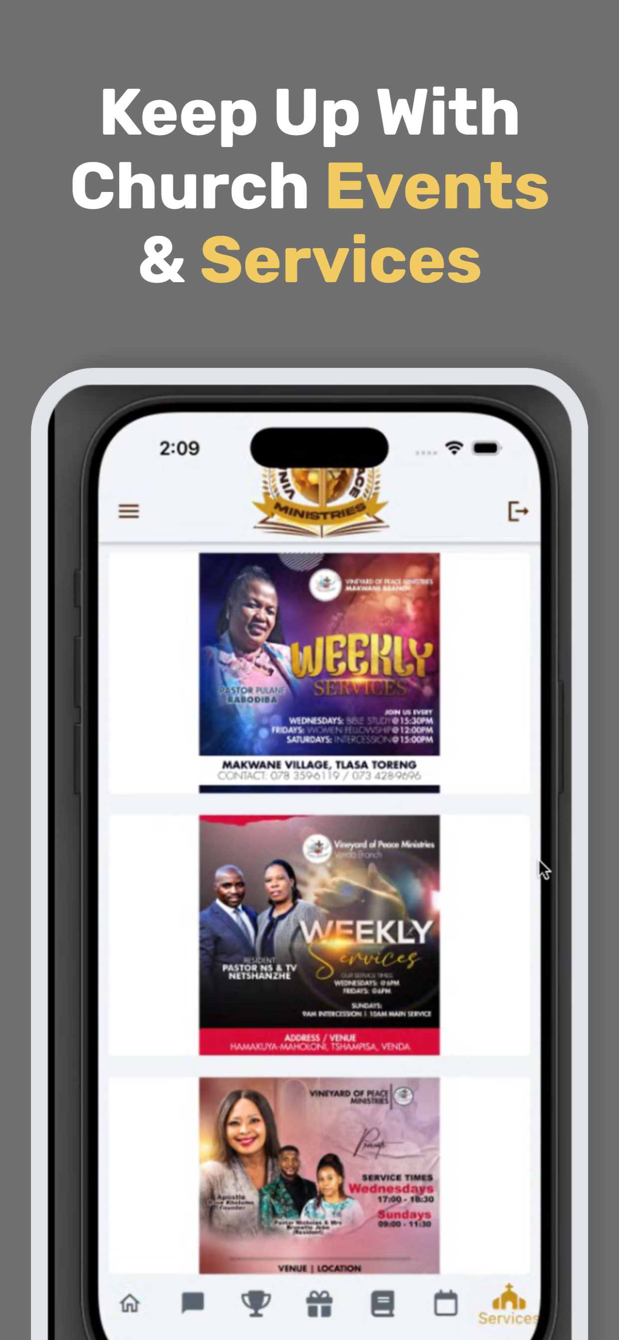Vineyard Of Peace Ministries screenshot 5