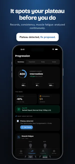 AIVancePro: AI Workout Planner screenshot 2