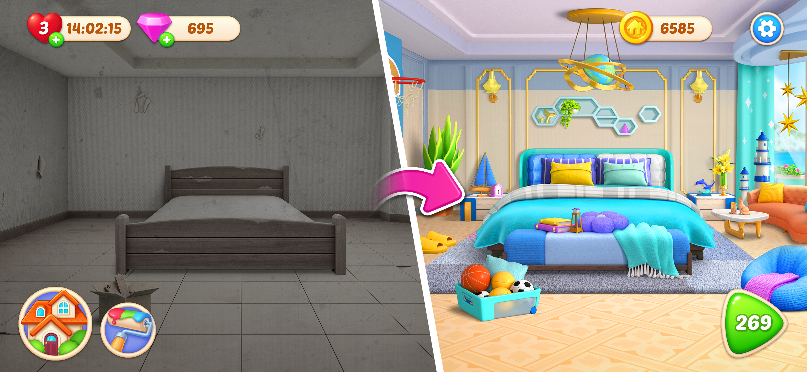 Makeover Master - Home Design