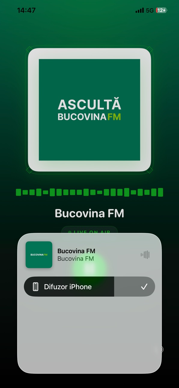 iPhone screenshot