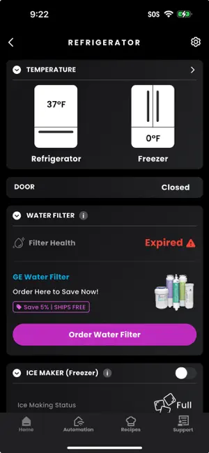 SmartHQ screenshot 2
