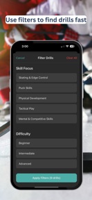Practice Pro Hockey screenshot