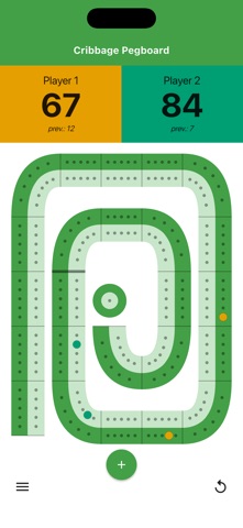 Cribbage Pegboard Tracker Screenshot 1 of 7