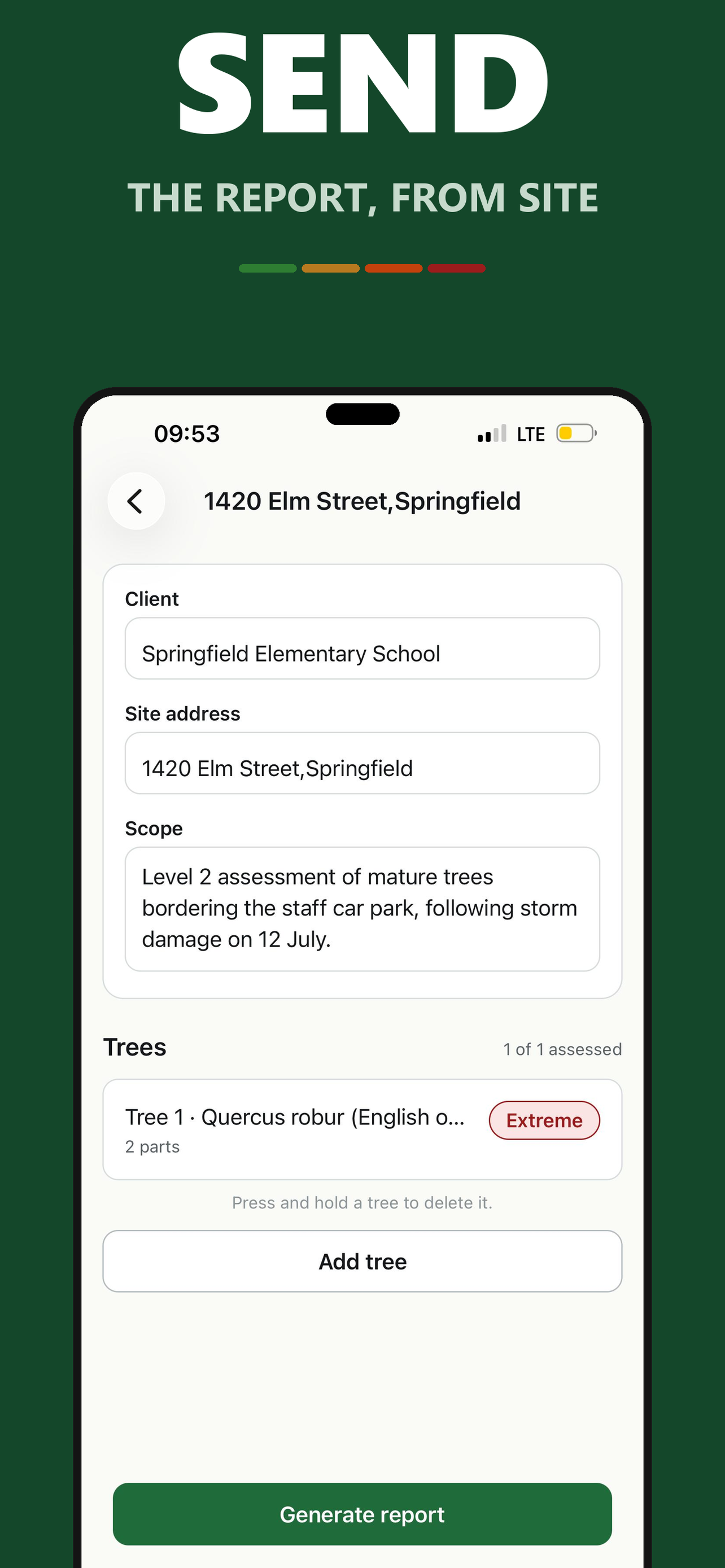 Crownwise: Tree Risk Reports screenshot 4