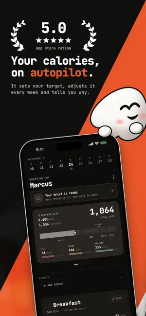 WhispCal: Calorie Tracker screenshot 1