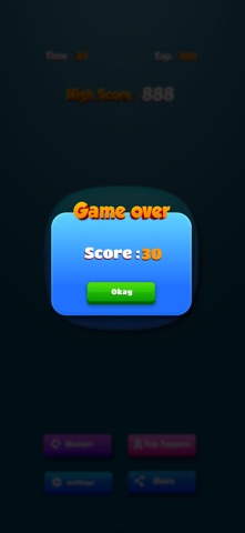 Speed Tapping Game Screenshot 2 of 4