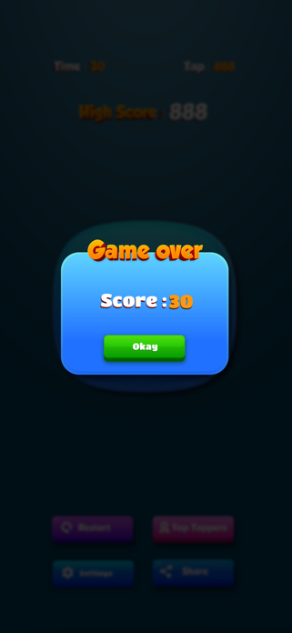 Speed Tapping Game Screenshot 2 of 4